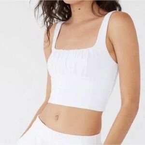 Aritzia Wilfred Free Crop Top